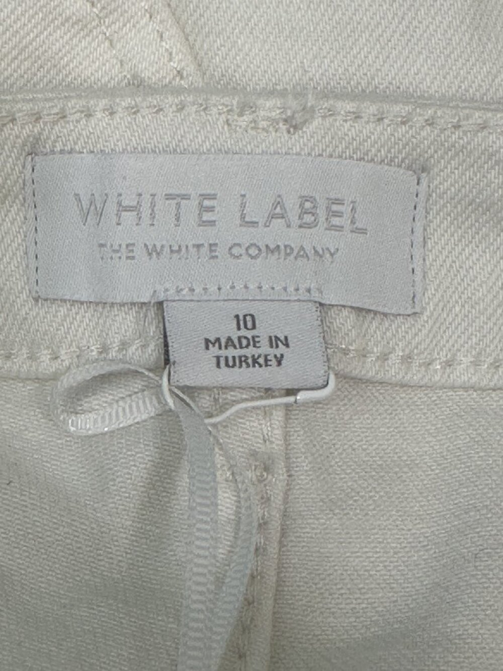 THE WHITE COMPANY NWOT Premium White High Rise Shorts US 6 UK 10 - Picture 9 of 10